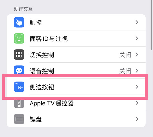 江宁苹果14维修店分享iPhone14 Plus侧键双击下载功能关闭方法 