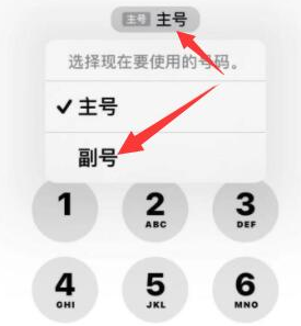 江宁苹果14维修店分享iPhone 14 Pro Max使用副卡打电话的方法 